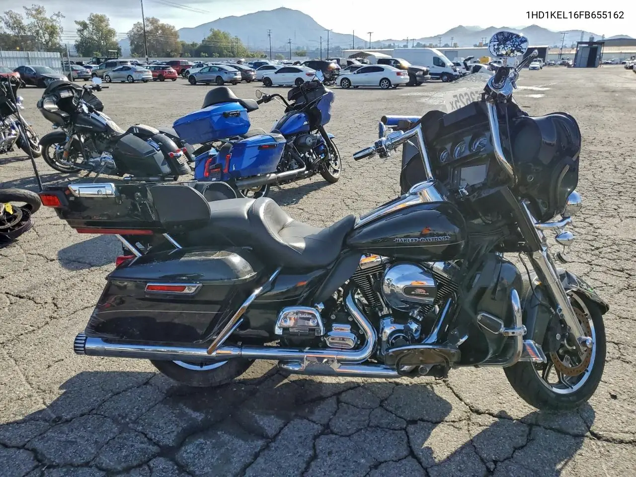 2015 Harley-Davidson Flhtk Ultra Limited VIN: 1HD1KEL16FB655162 Lot: 93753625