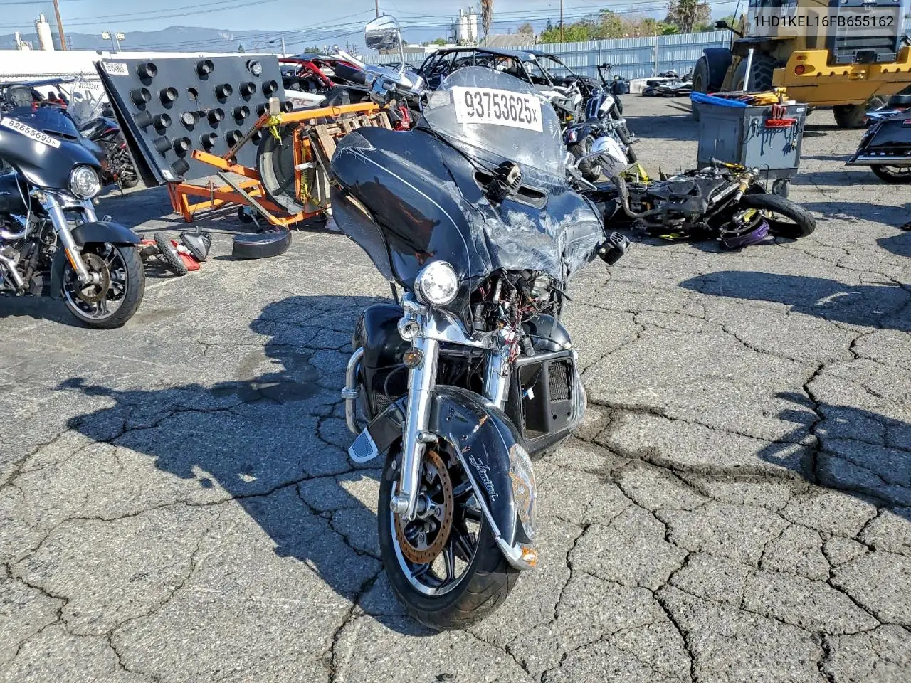 2015 Harley-Davidson Flhtk Ultra Limited VIN: 1HD1KEL16FB655162 Lot: 93753625