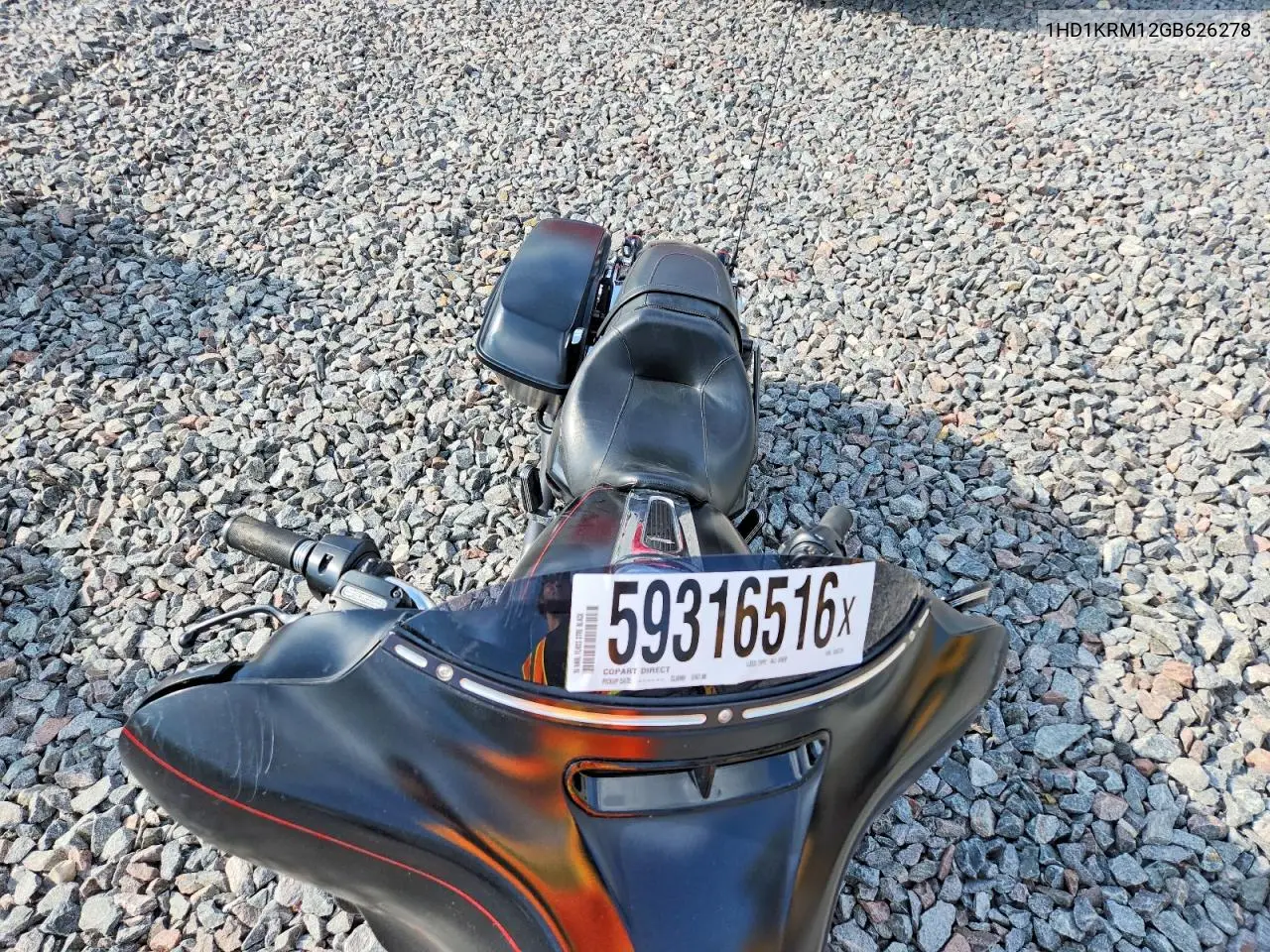 2016 Harley-Davidson Flhxs Street Glide Special VIN: 1HD1KRM12GB626278 Lot: 59316516