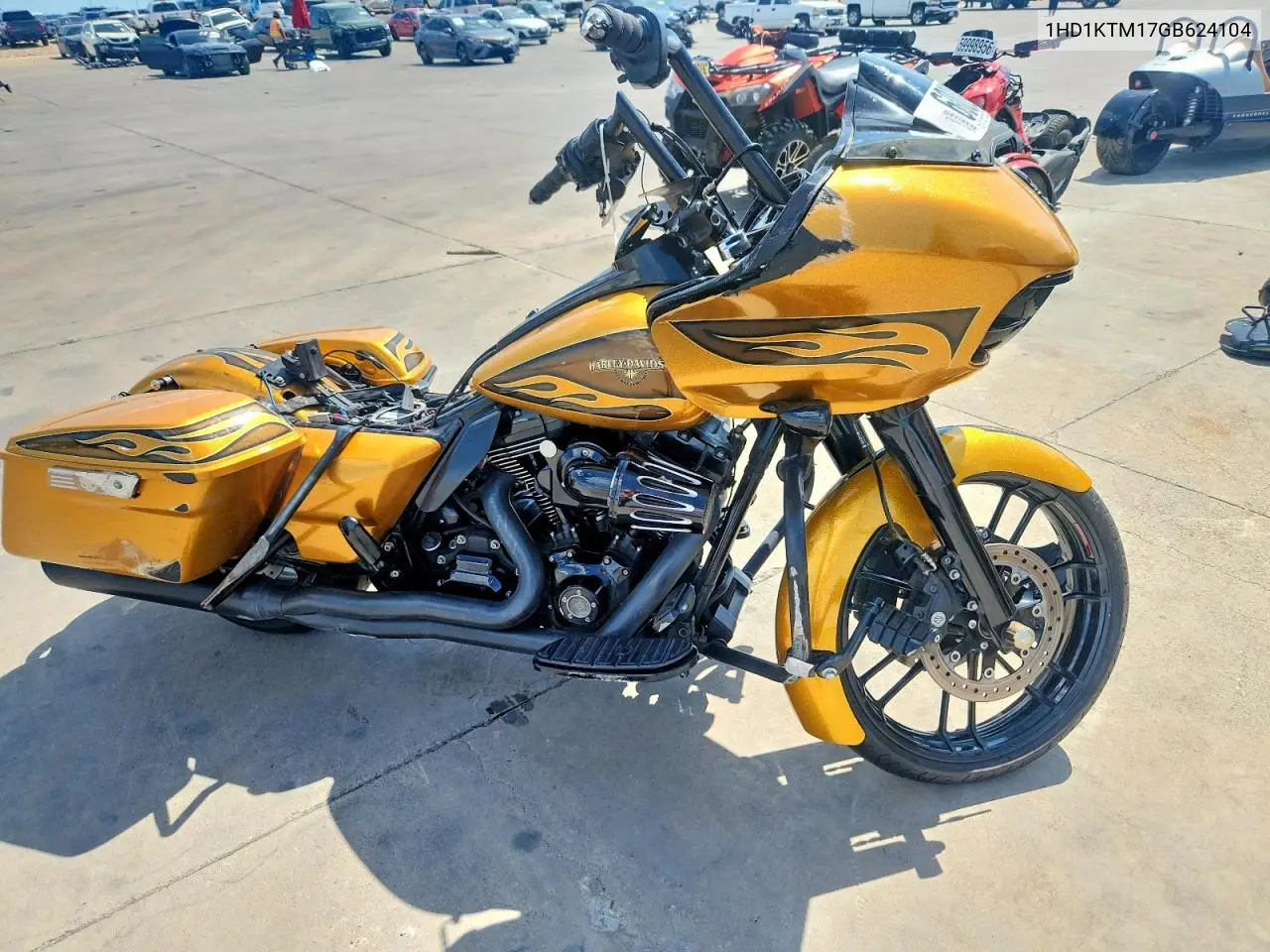 2016 Harley-Davidson Fltrxs Road Glide Special VIN: 1HD1KTM17GB624104 Lot: 60080486