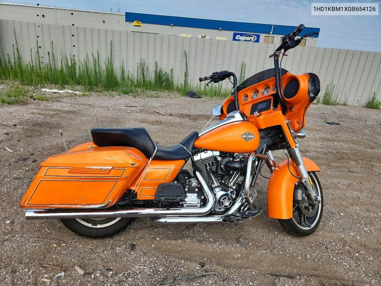 2016 Harley-Davidson Flhx Street Glide VIN: 1HD1KBM1XGB654126 Lot: 61495396