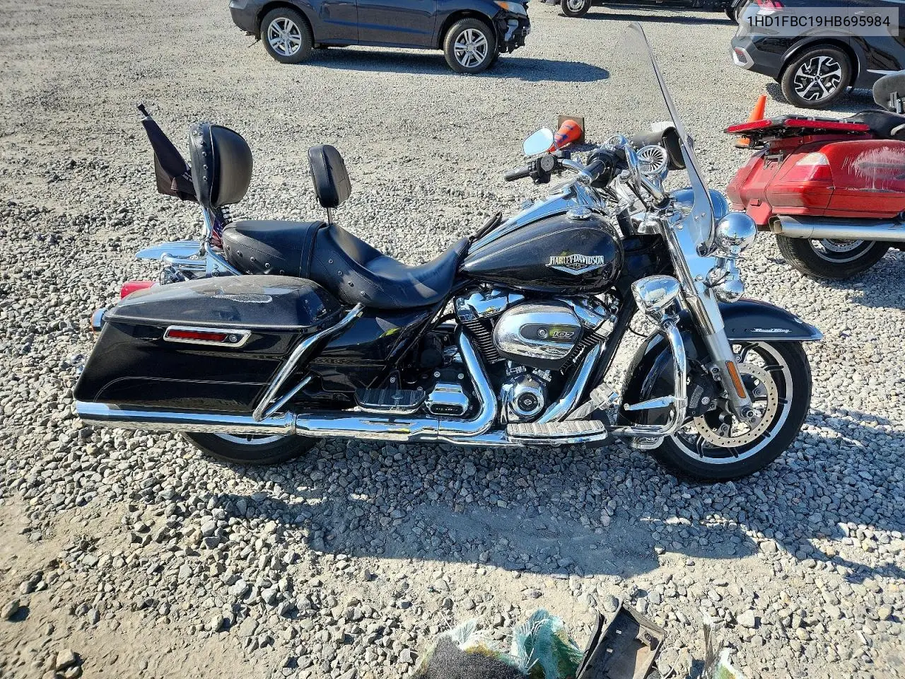2017 Harley-Davidson Flhr Road King VIN: 1HD1FBC19HB695984 Lot: 60080276