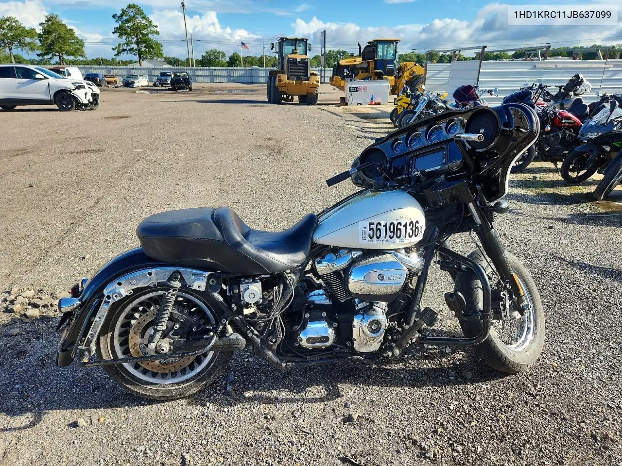 2018 Harley-Davidson Flhxs Street Glide Special VIN: 1HD1KRC11JB637099 Lot: 56196136