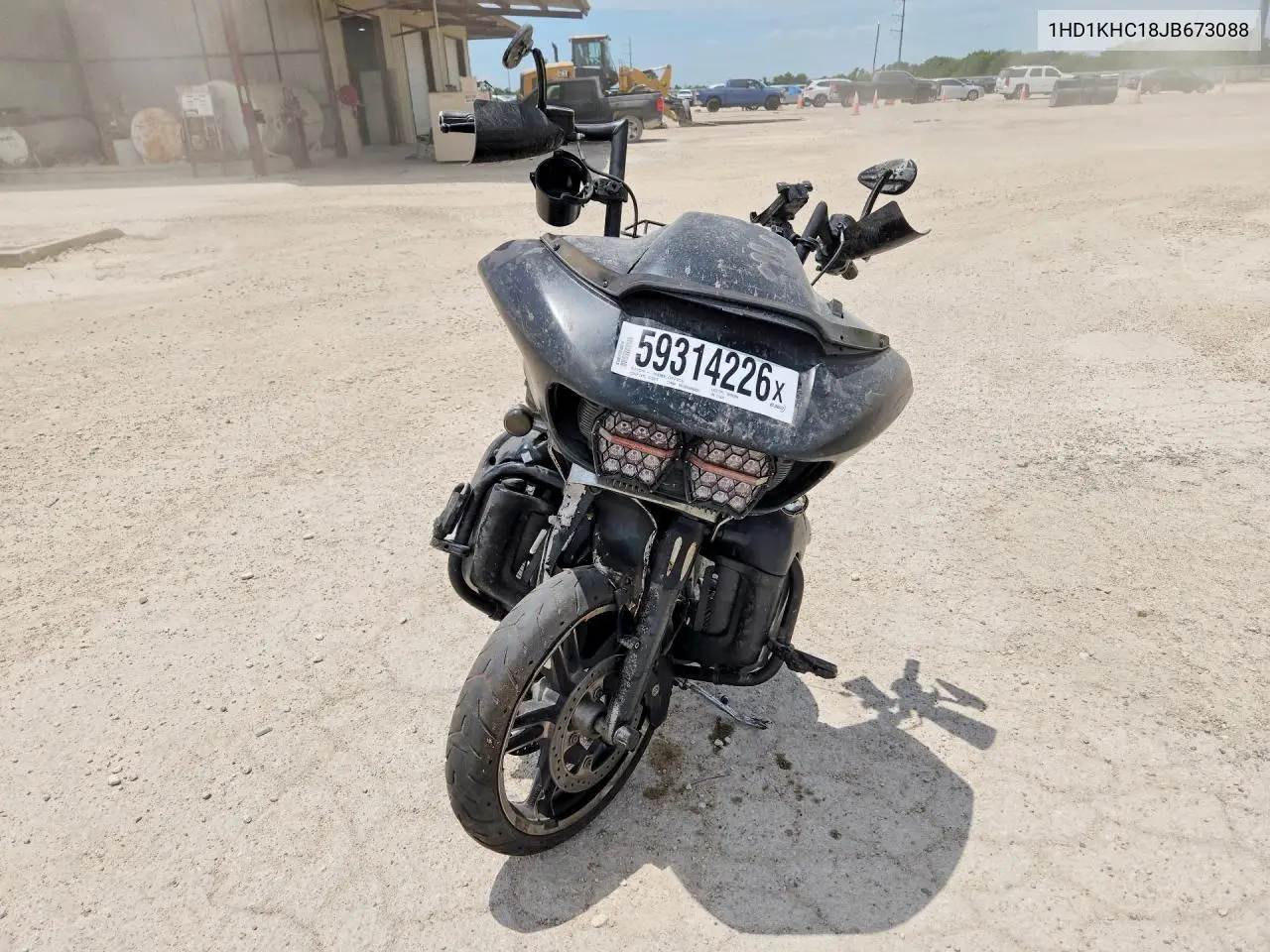 2018 Harley-Davidson Fltrx Road Glide VIN: 1HD1KHC18JB673088 Lot: 59314226