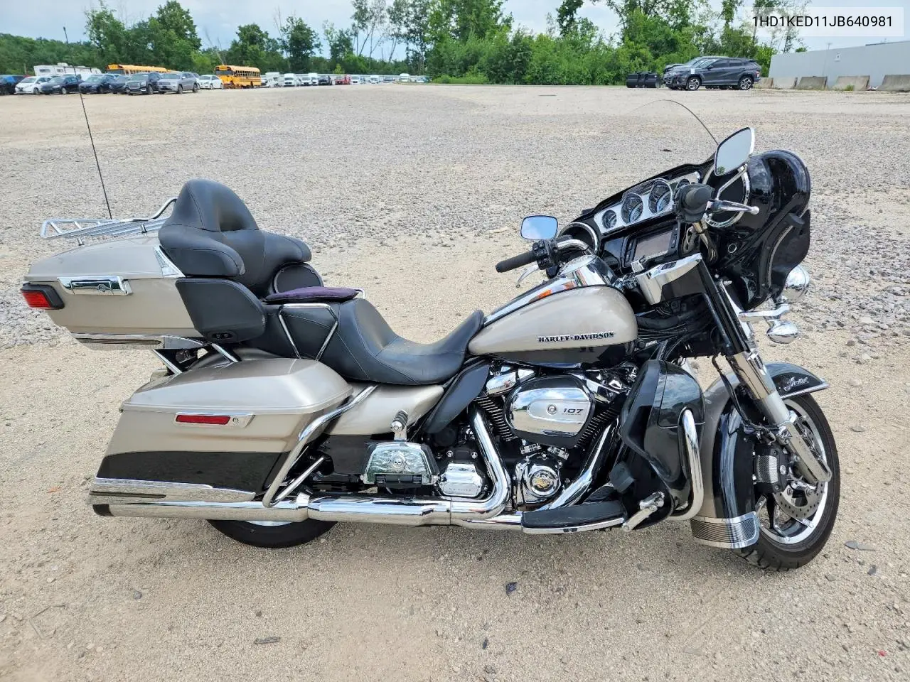 2018 Harley-Davidson Flhtk Ultra Limited VIN: 1HD1KED11JB640981 Lot: 60315046