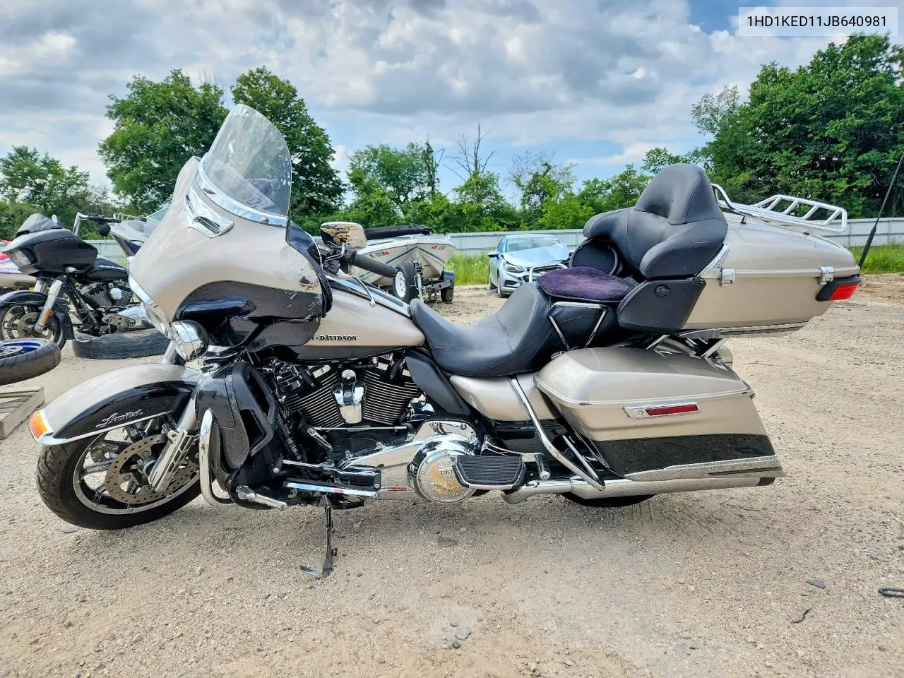 2018 Harley-Davidson Flhtk Ultra Limited VIN: 1HD1KED11JB640981 Lot: 60315046