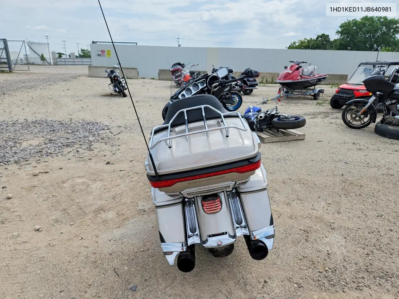 2018 Harley-Davidson Flhtk Ultra Limited VIN: 1HD1KED11JB640981 Lot: 60315046