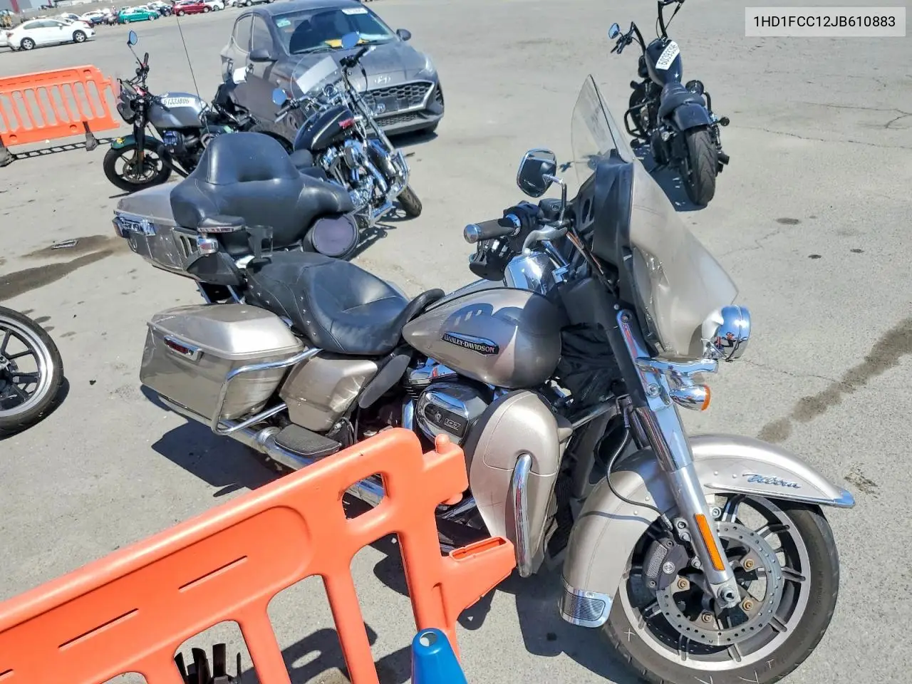 2018 Harley-Davidson Flhtcu Ultra Classic Electra Glide VIN: 1HD1FCC12JB610883 Lot: 60777746