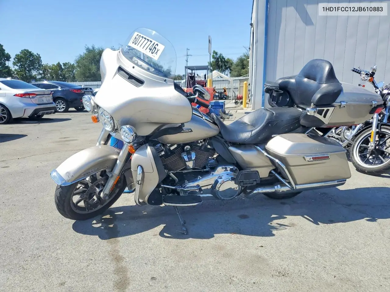 2018 Harley-Davidson Flhtcu Ultra Classic Electra Glide VIN: 1HD1FCC12JB610883 Lot: 60777746