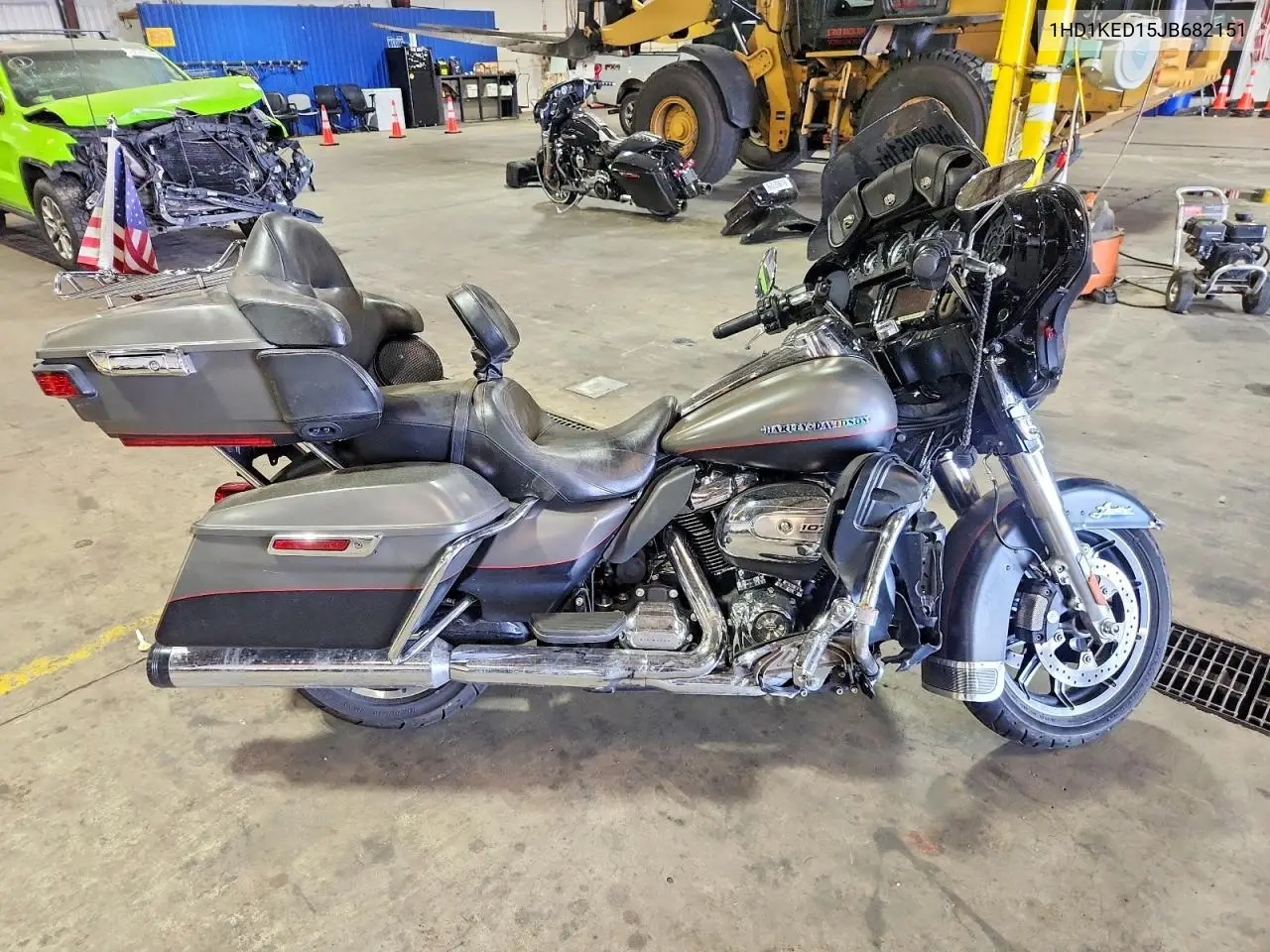 2018 Harley-Davidson Flhtk Ultra Limited VIN: 1HD1KED15JB682151 Lot: 60898516