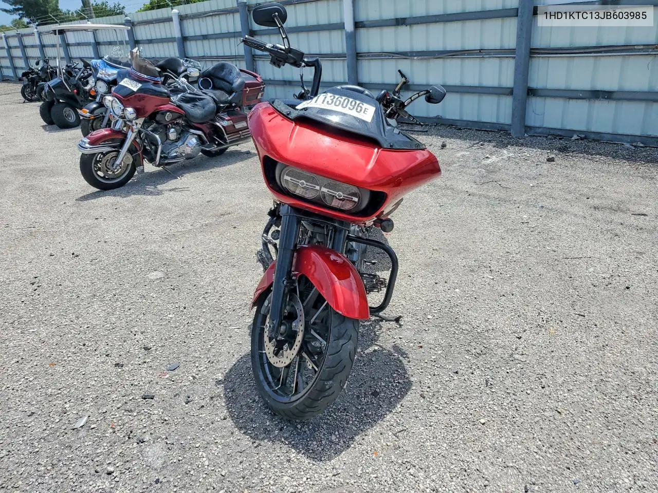 2018 Harley-Davidson Fltrxs Road Glide Special VIN: 1HD1KTC13JB603985 Lot: 61136096