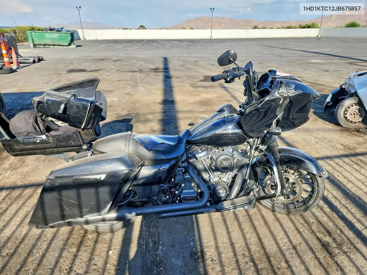 2018 Harley-Davidson Fltrxs Road Glide Special VIN: 1HD1KTC12JB675857 Lot: 62004526