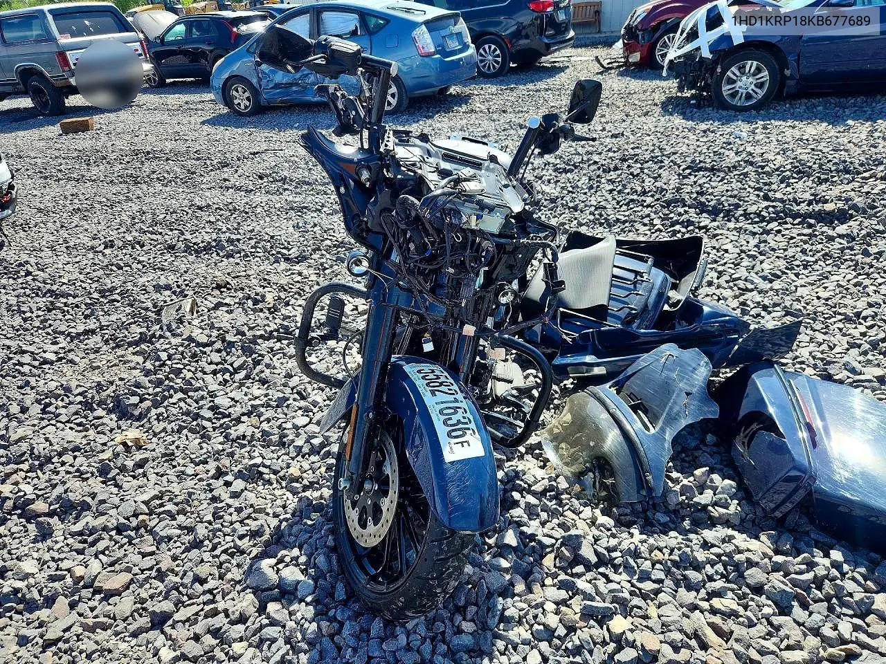 2019 Harley-Davidson Flhxs VIN: 1HD1KRP18KB677689 Lot: 55821636