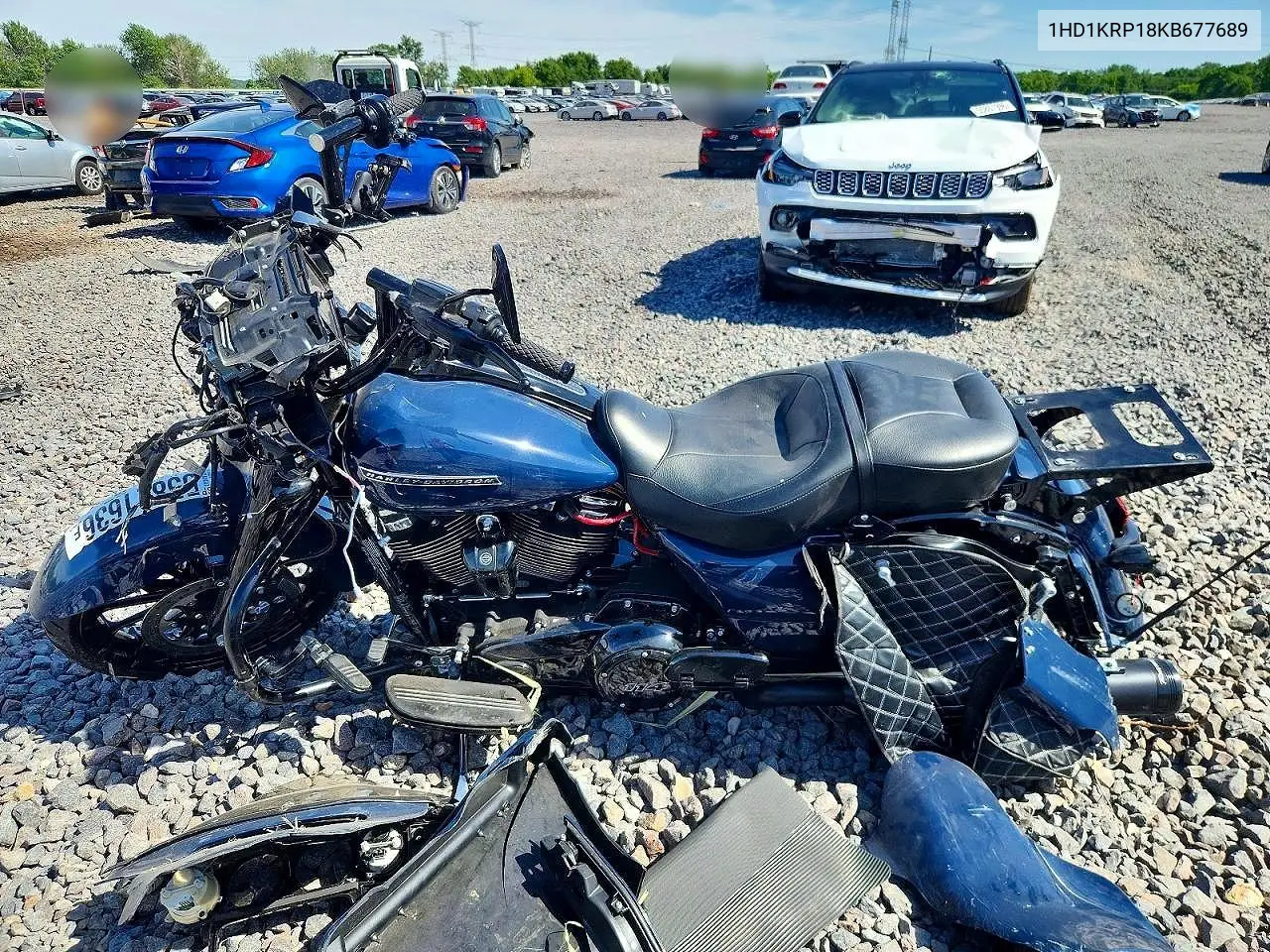 2019 Harley-Davidson Flhxs VIN: 1HD1KRP18KB677689 Lot: 55821636