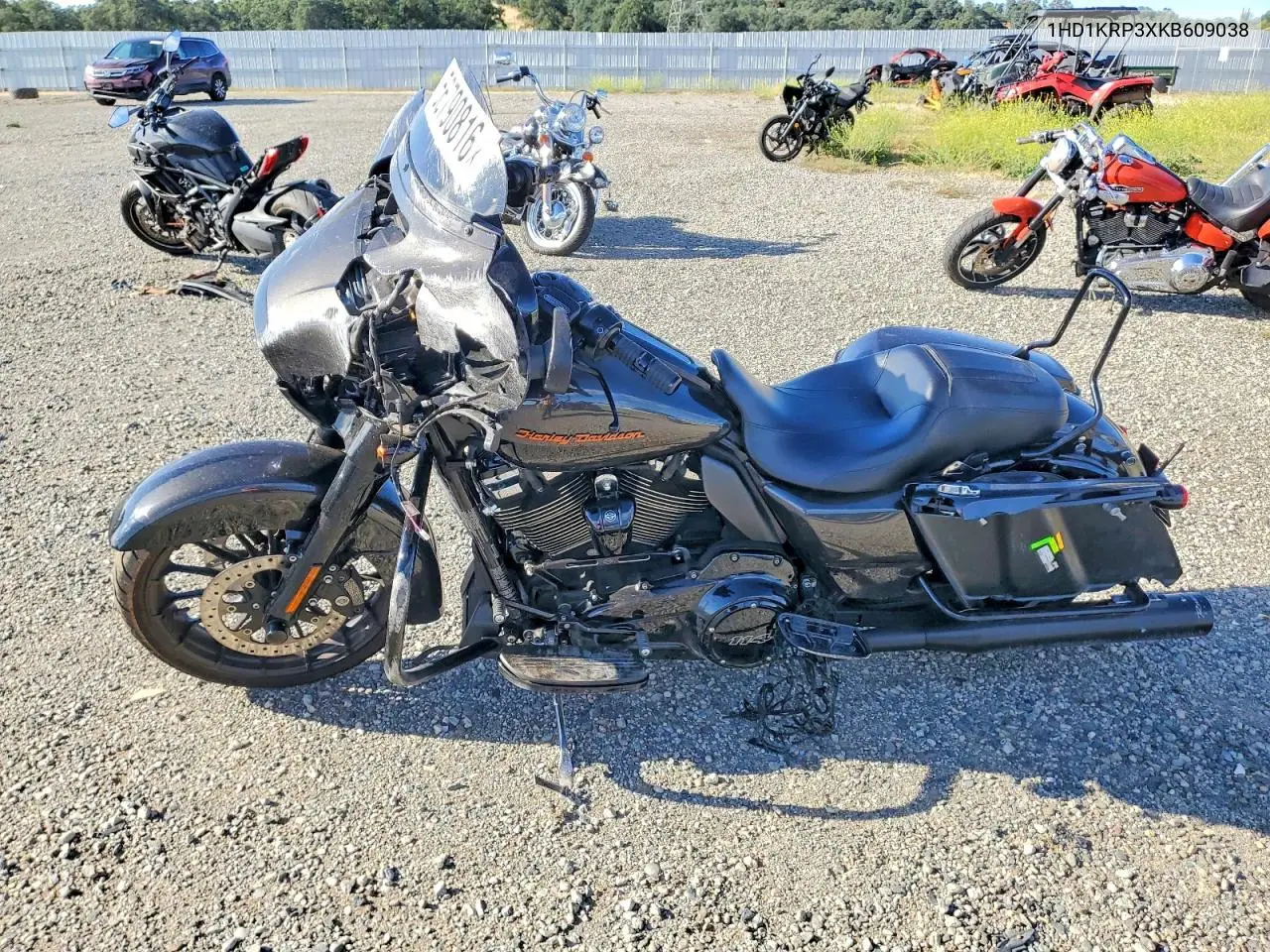 2019 Harley-Davidson Flhxs VIN: 1HD1KRP3XKB609038 Lot: 56790816