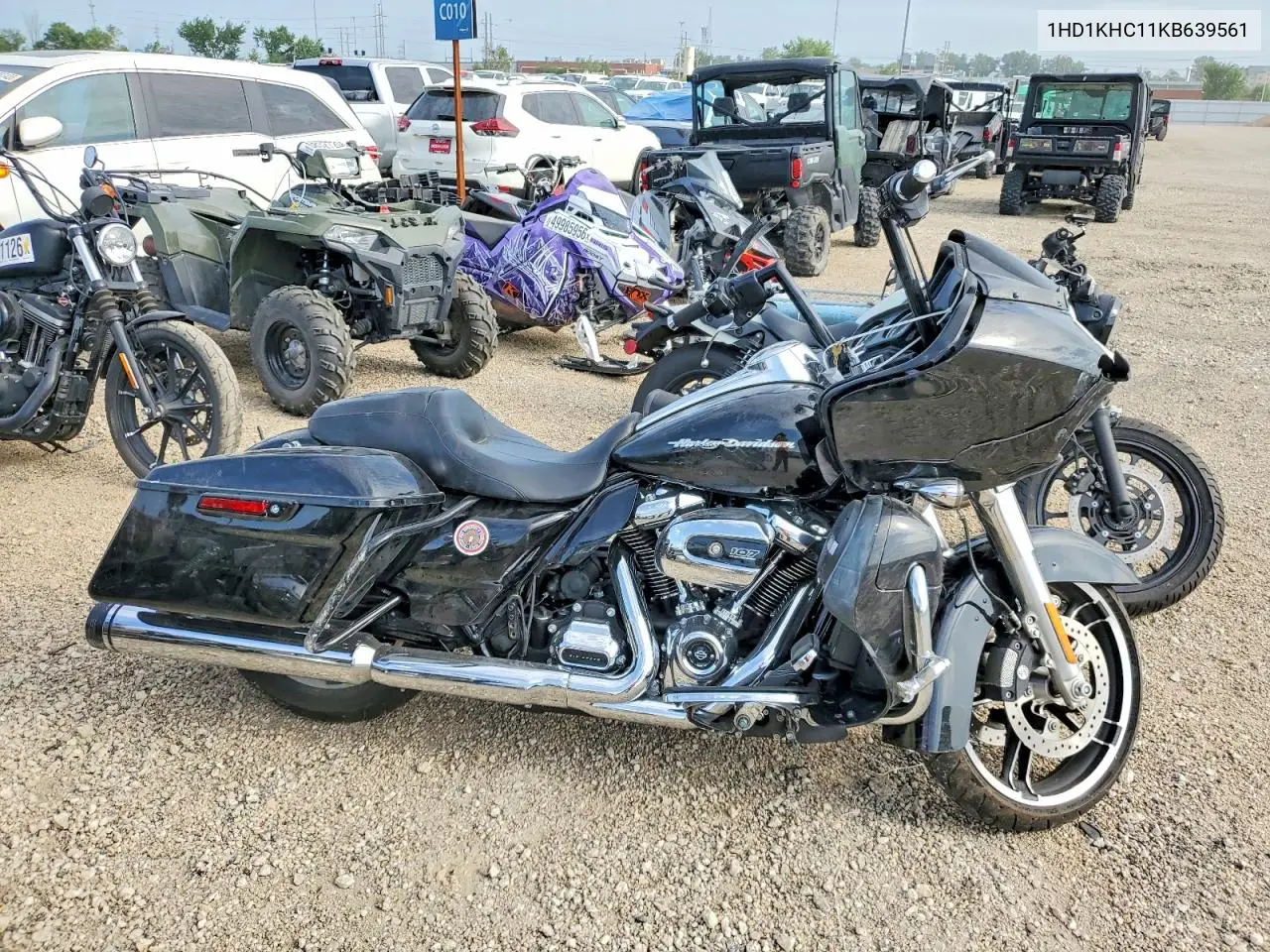 2019 Harley-Davidson Fltrx VIN: 1HD1KHC11KB639561 Lot: 58365526