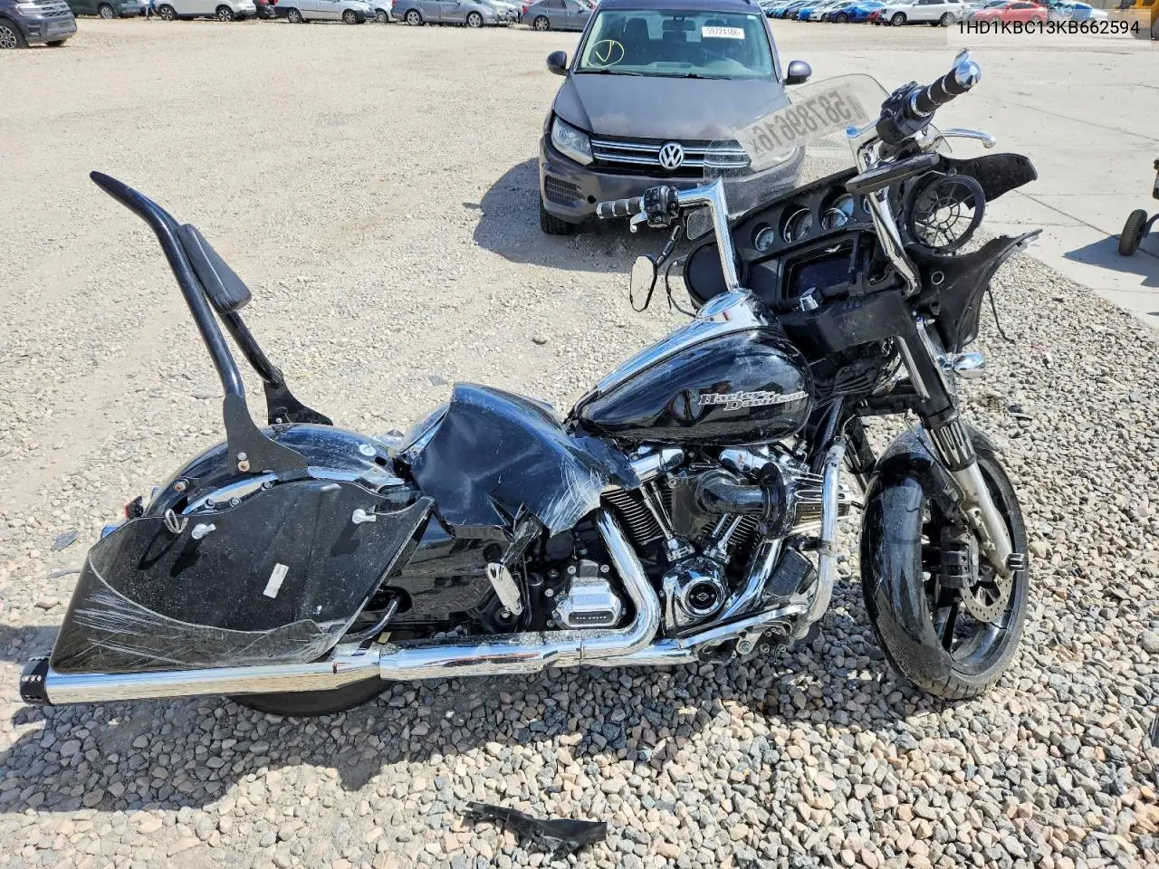 2019 Harley-Davidson Flhx VIN: 1HD1KBC13KB662594 Lot: 58789616