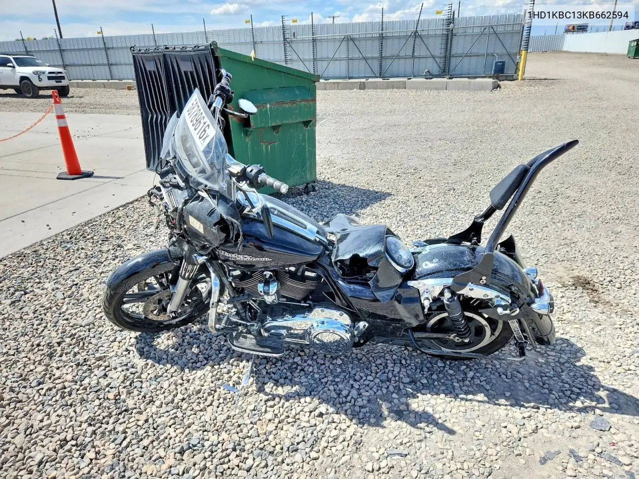 2019 Harley-Davidson Flhx VIN: 1HD1KBC13KB662594 Lot: 58789616
