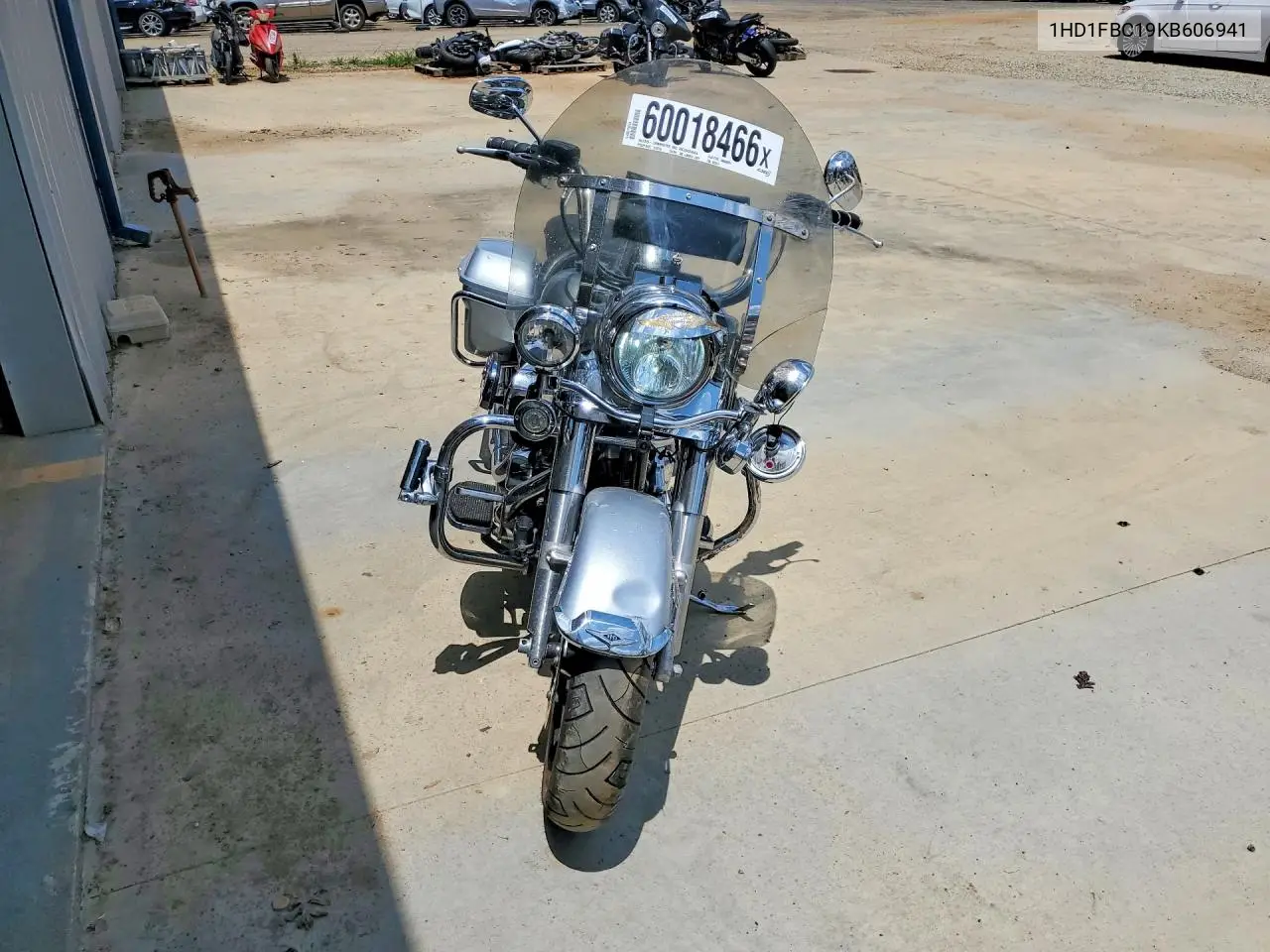 2019 Harley-Davidson Flhr VIN: 1HD1FBC19KB606941 Lot: 60018466