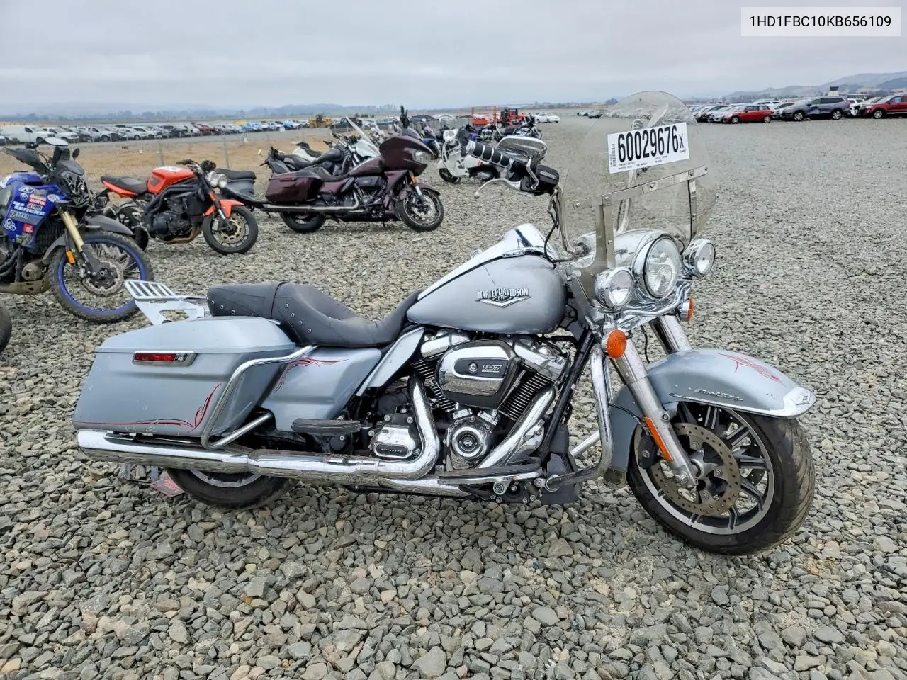 2019 Harley-Davidson Flhr VIN: 1HD1FBC10KB656109 Lot: 60029676
