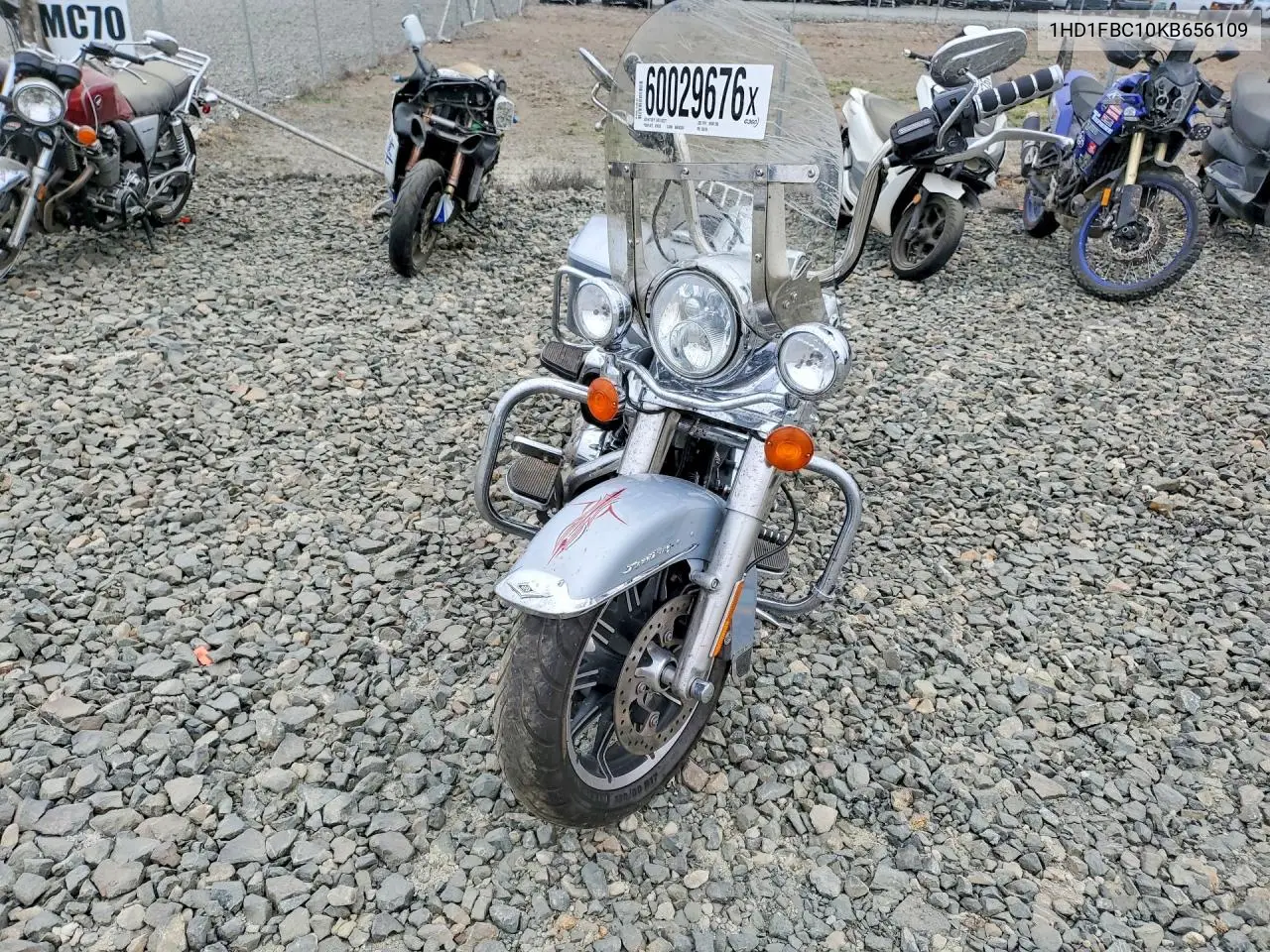 2019 Harley-Davidson Flhr VIN: 1HD1FBC10KB656109 Lot: 60029676