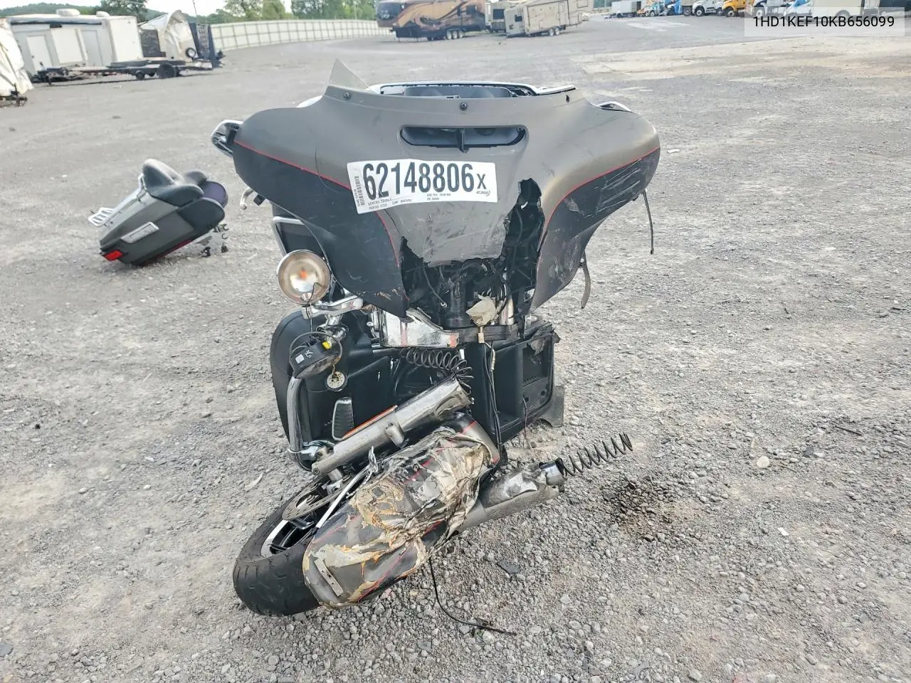 2019 Harley-Davidson Flhtk VIN: 1HD1KEF10KB656099 Lot: 62148806