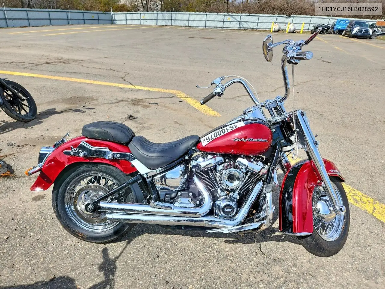 2020 Harley-Davidson Flde VIN: 1HD1YCJ16LB028592 Lot: 46100076