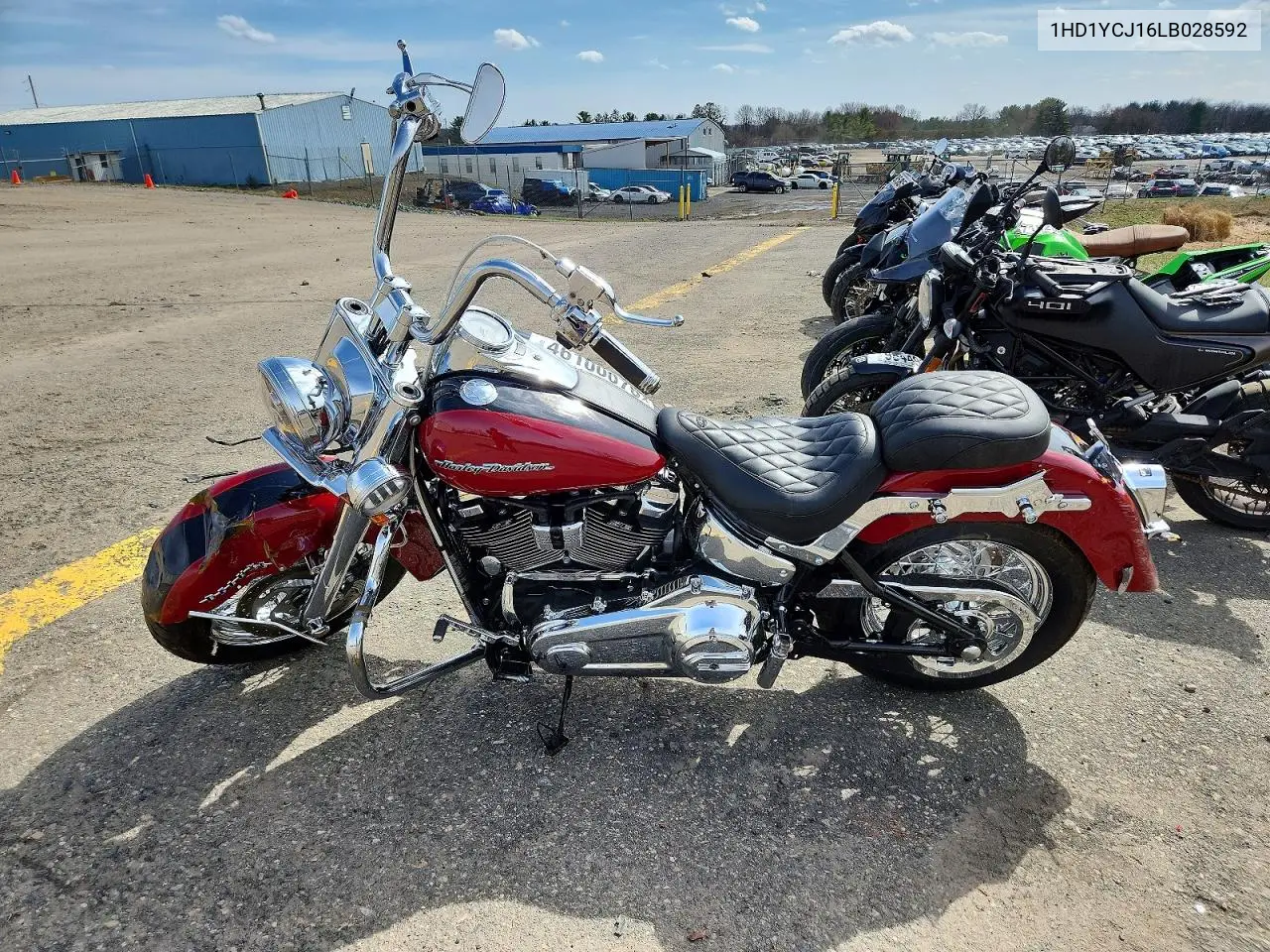 2020 Harley-Davidson Flde VIN: 1HD1YCJ16LB028592 Lot: 46100076