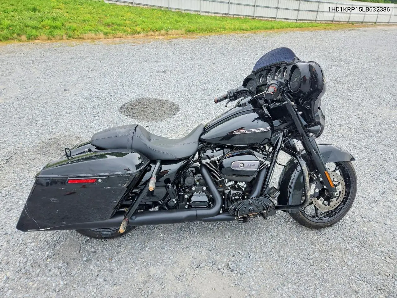 2020 Harley-Davidson Flhxs VIN: 1HD1KRP15LB632386 Lot: 56852216