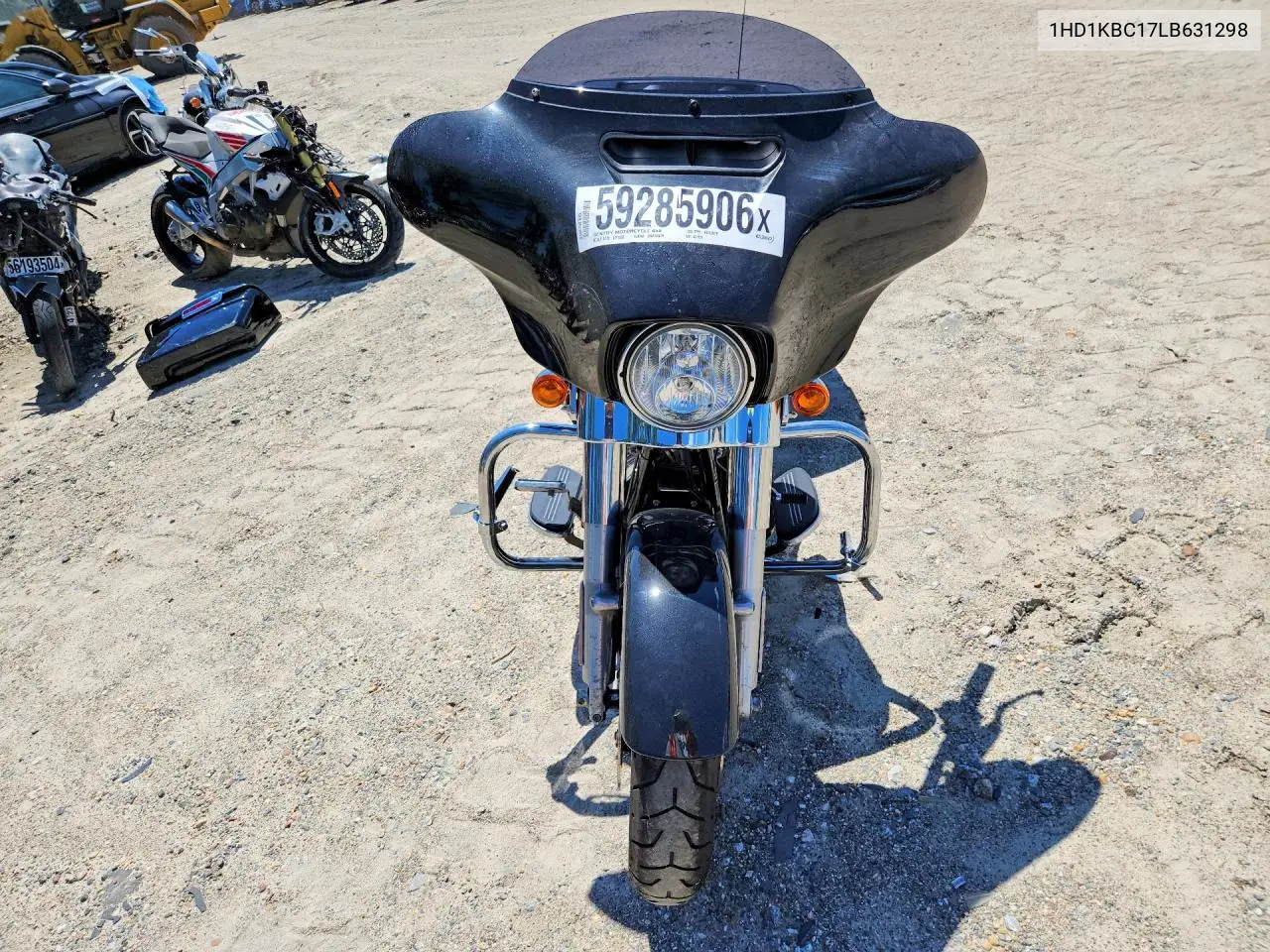 2020 Harley-Davidson Flhx VIN: 1HD1KBC17LB631298 Lot: 59285906