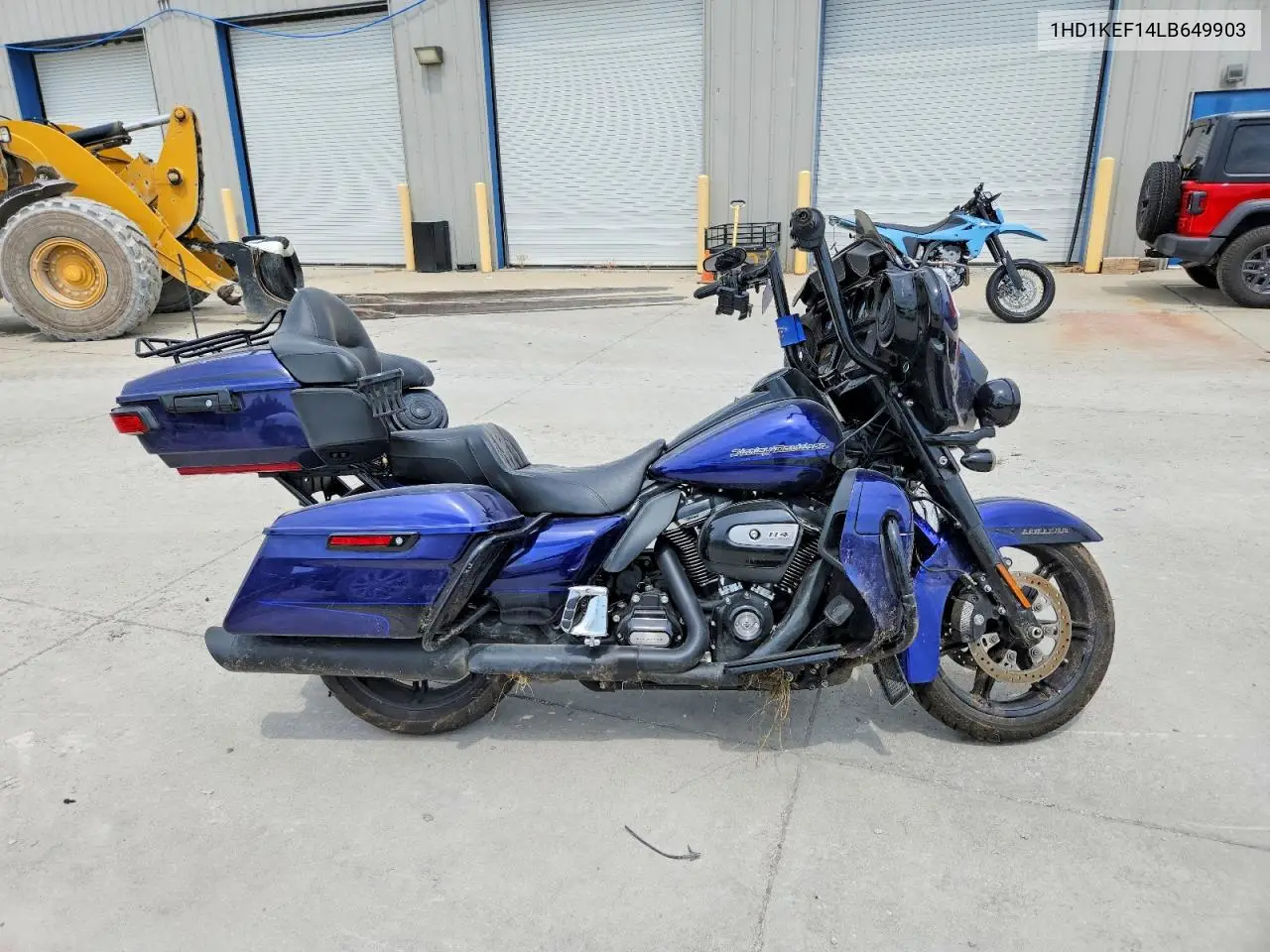 2020 Harley-Davidson Flhtk VIN: 1HD1KEF14LB649903 Lot: 59655686