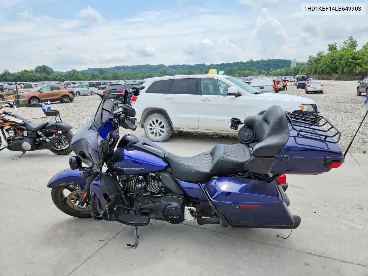 2020 Harley-Davidson Flhtk VIN: 1HD1KEF14LB649903 Lot: 59655686