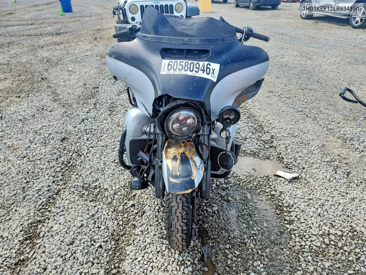 2020 Harley-Davidson Flhtk VIN: 1HD1KEF12LB634350 Lot: 60580946