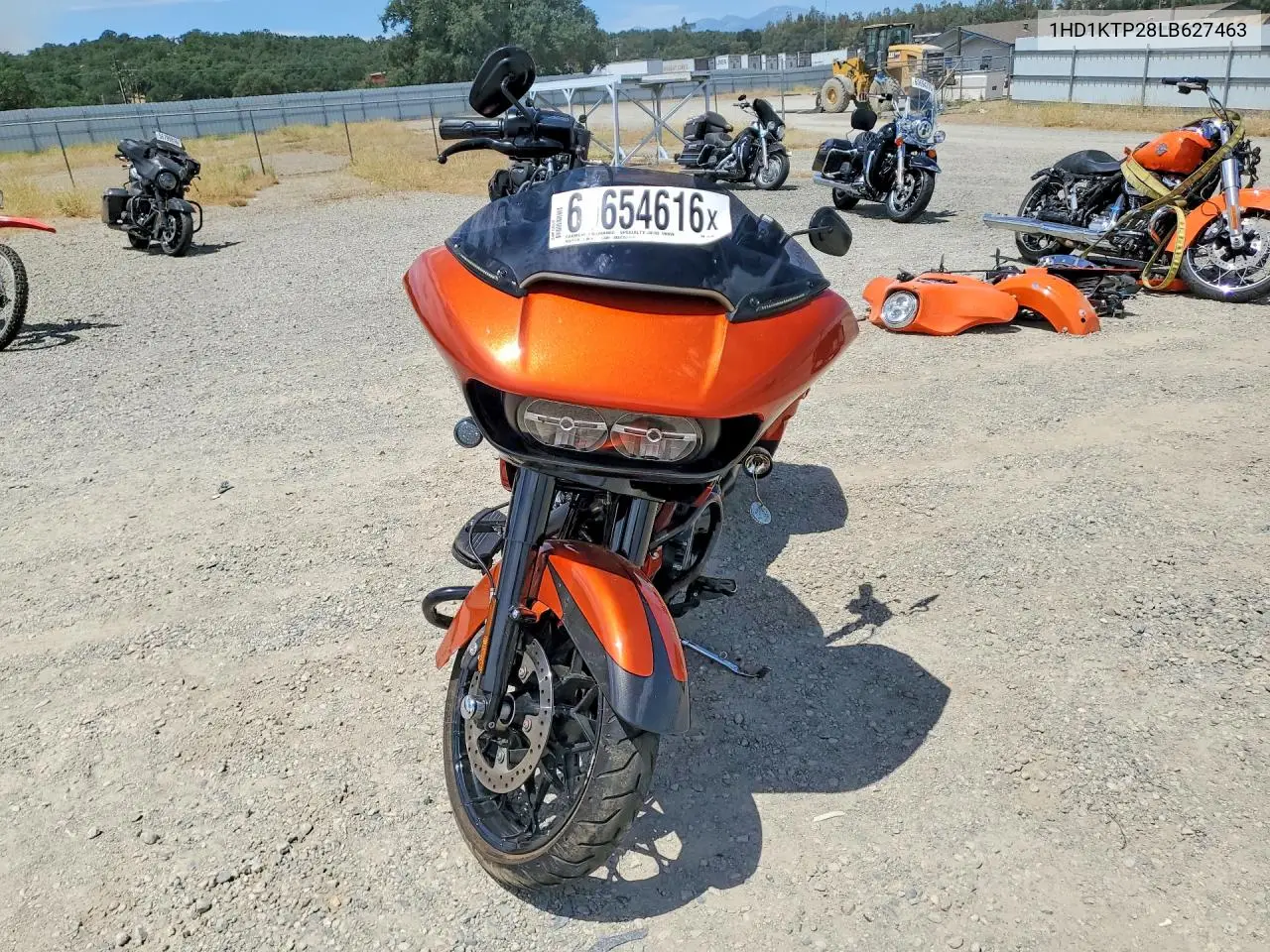 2020 Harley-Davidson Fltrxs VIN: 1HD1KTP28LB627463 Lot: 60654616