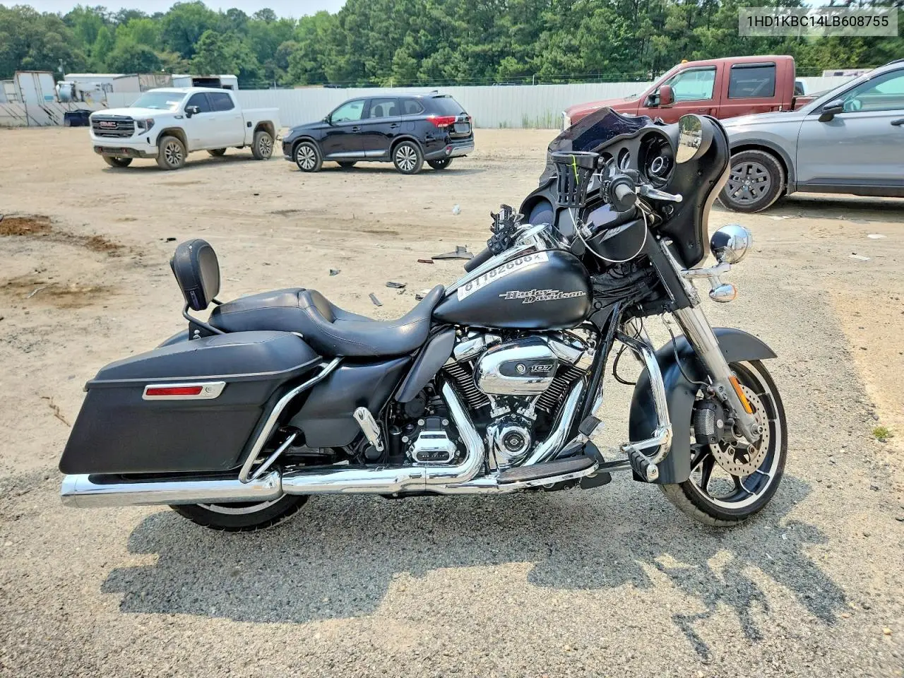 2020 Harley-Davidson Flhx VIN: 1HD1KBC14LB608755 Lot: 61182606