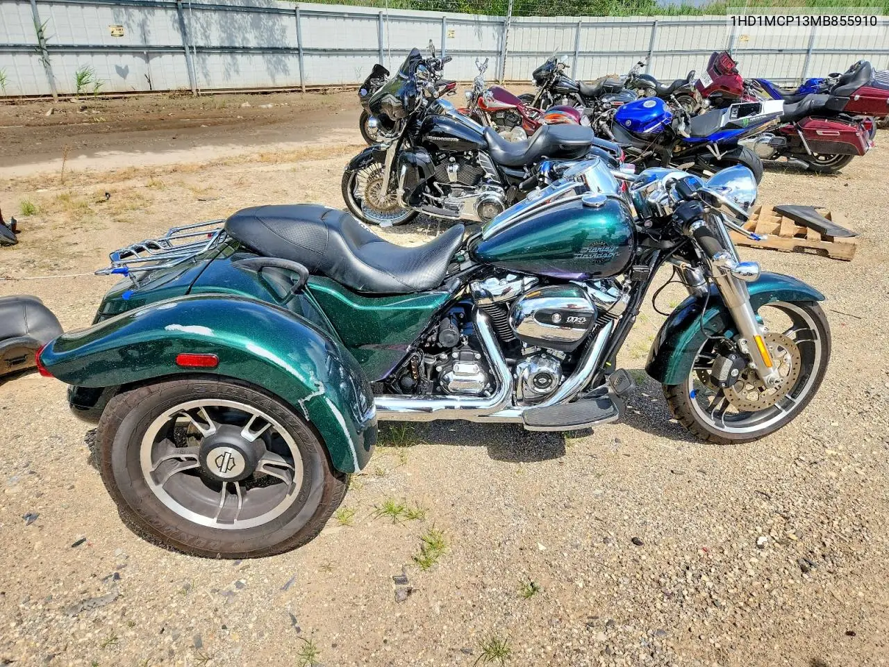 2021 Harley-Davidson Flrt VIN: 1HD1MCP13MB855910 Lot: 58659696