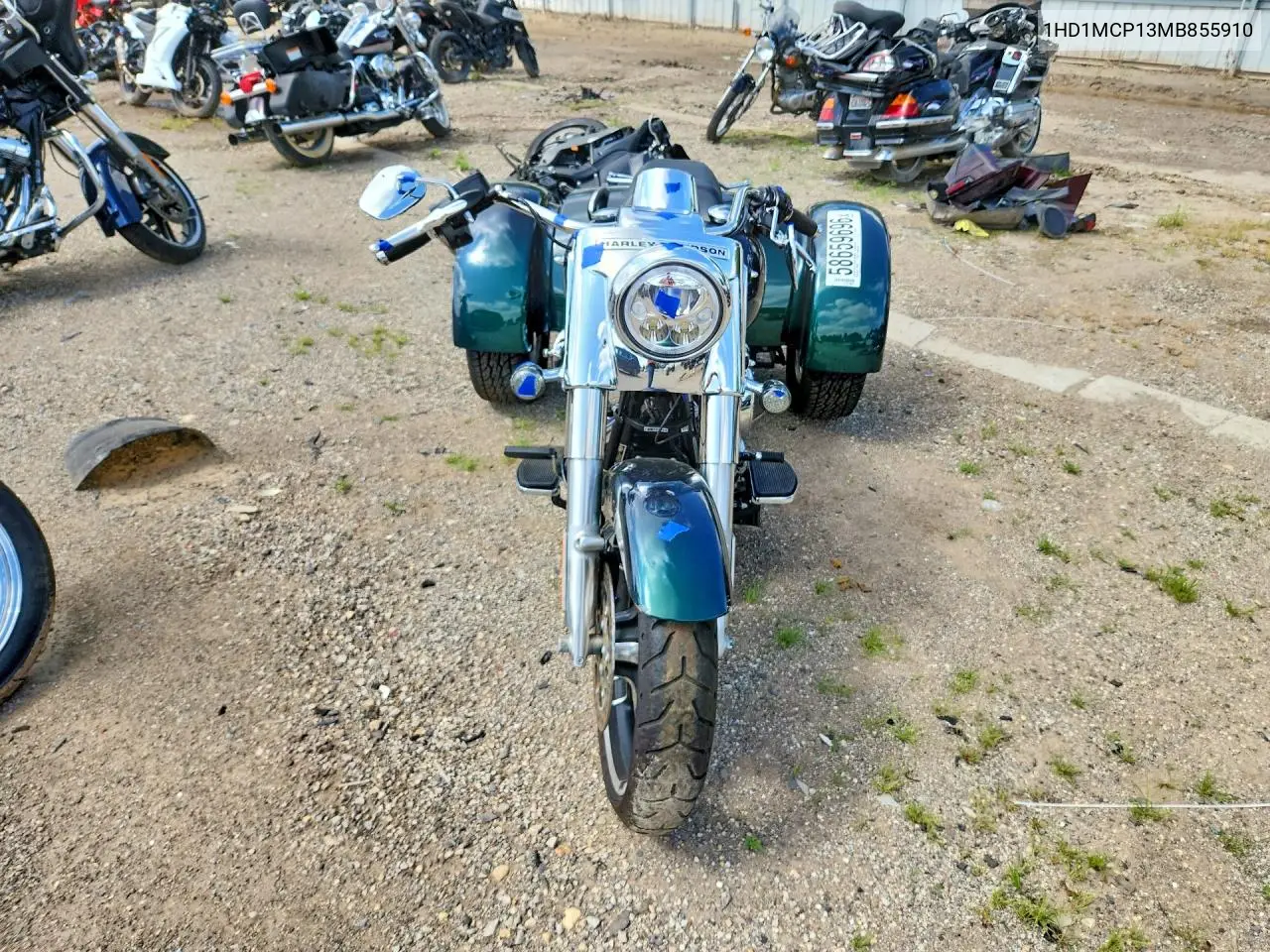 2021 Harley-Davidson Flrt VIN: 1HD1MCP13MB855910 Lot: 58659696