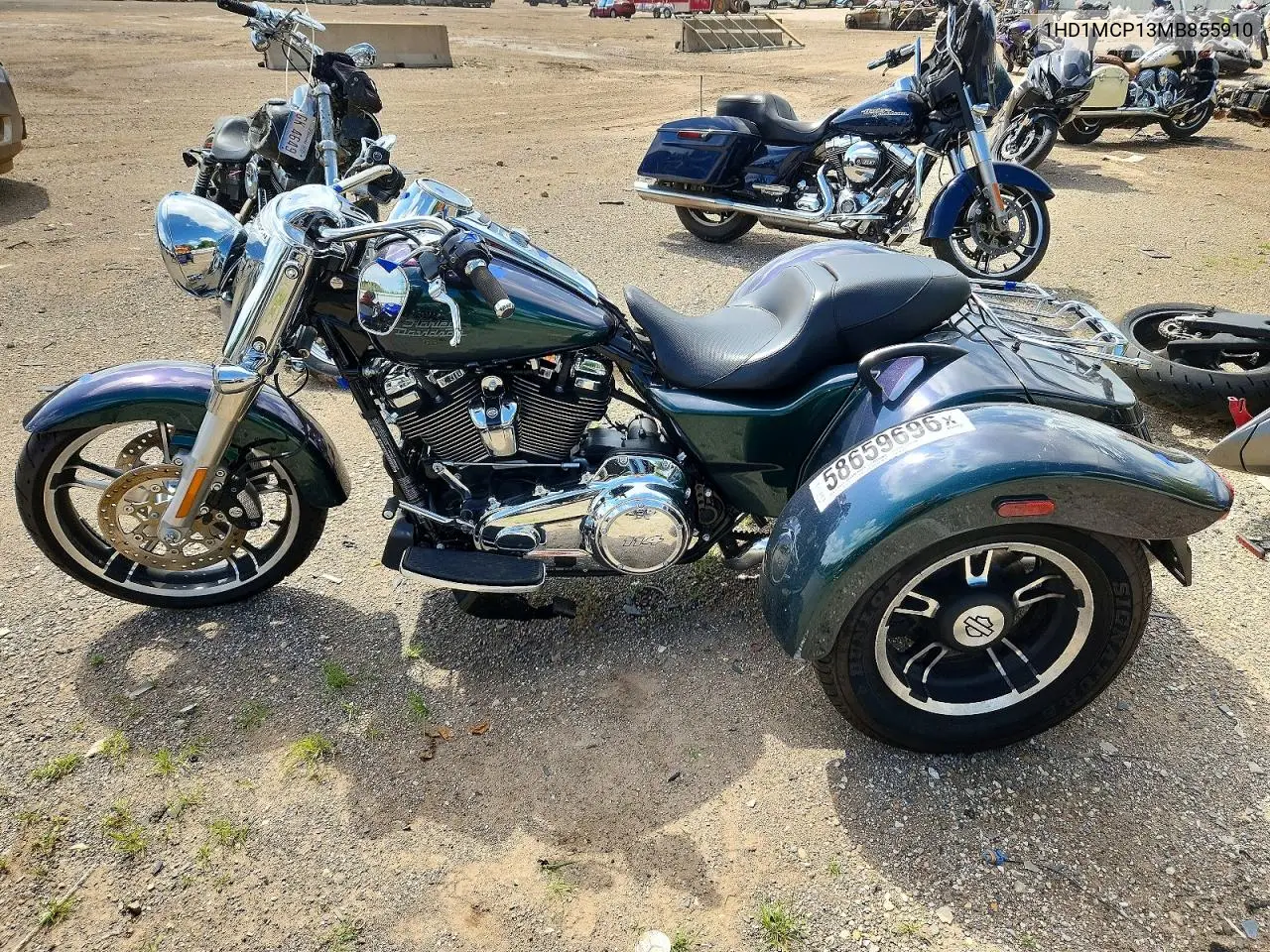 2021 Harley-Davidson Flrt VIN: 1HD1MCP13MB855910 Lot: 58659696