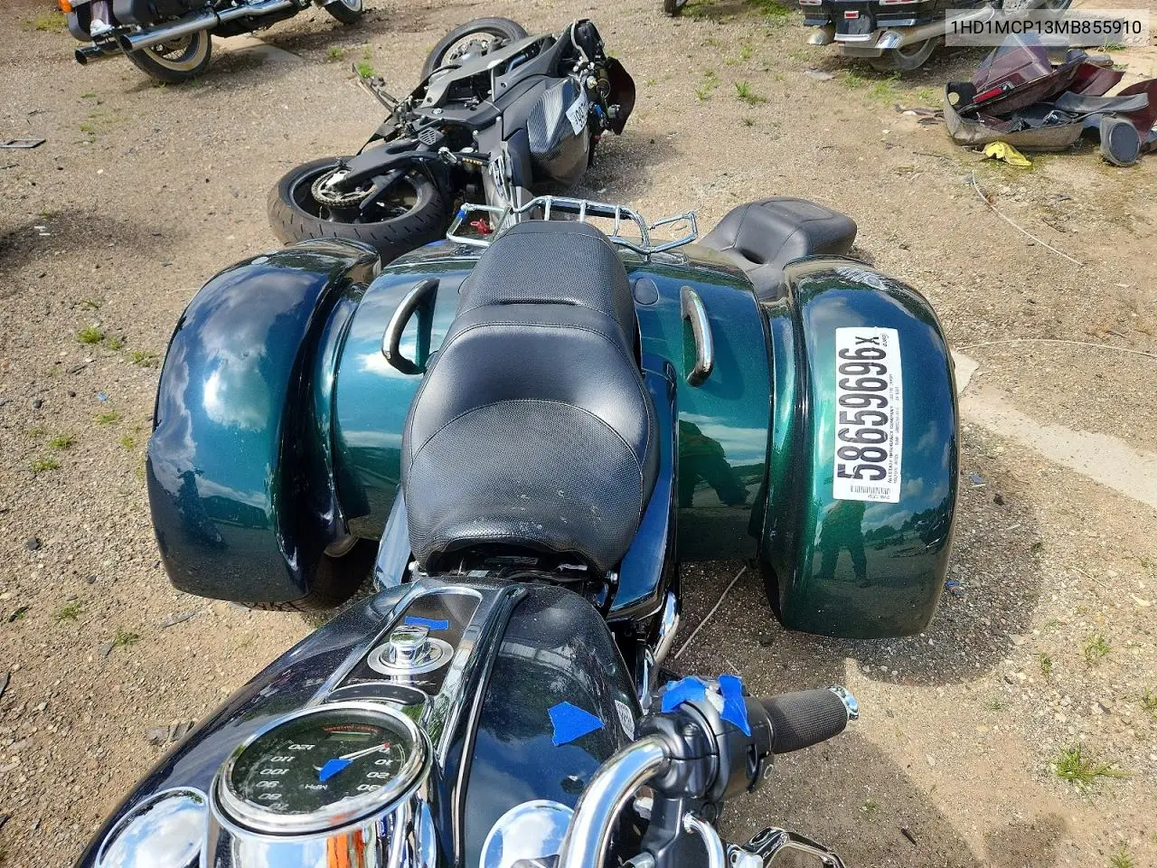 2021 Harley-Davidson Flrt VIN: 1HD1MCP13MB855910 Lot: 58659696