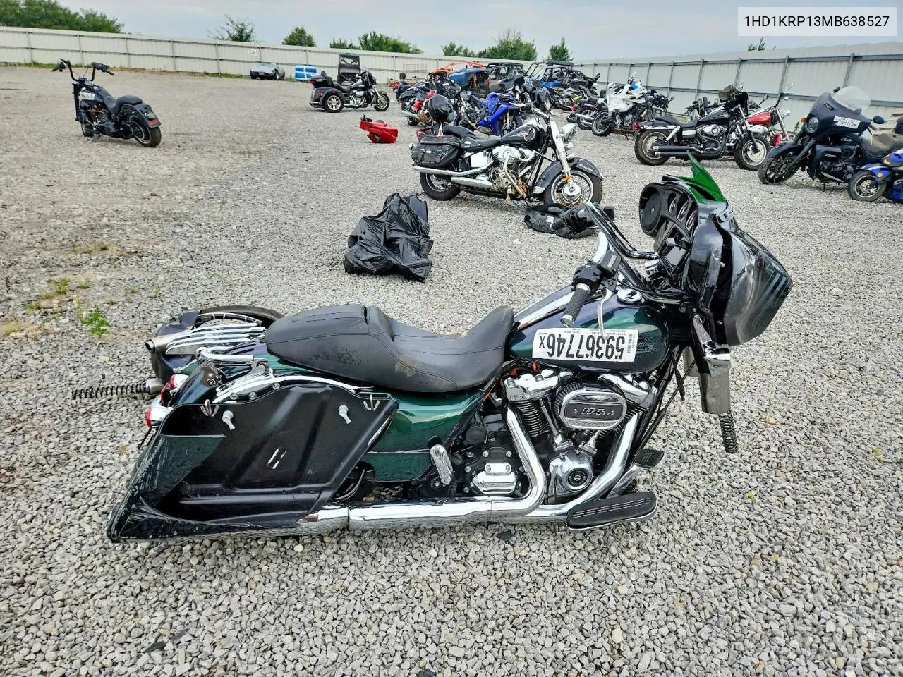 2021 Harley-Davidson Flhxs VIN: 1HD1KRP13MB638527 Lot: 59367746