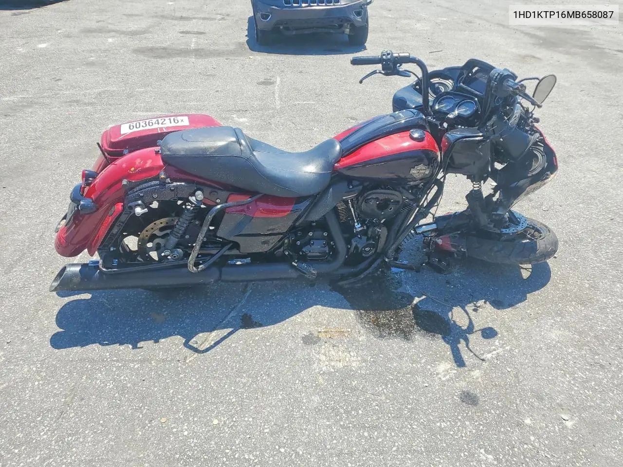 2021 Harley-Davidson Fltrxs VIN: 1HD1KTP16MB658087 Lot: 60364216