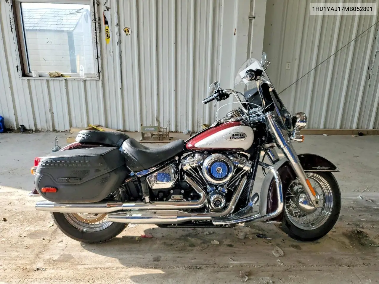 2021 Harley-Davidson Flhc VIN: 1HD1YAJ17MB052891 Lot: 61933406
