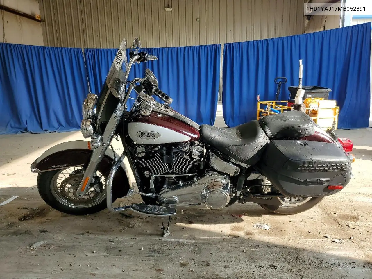 2021 Harley-Davidson Flhc VIN: 1HD1YAJ17MB052891 Lot: 61933406