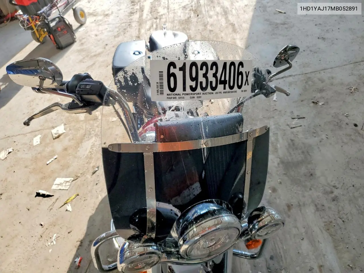 2021 Harley-Davidson Flhc VIN: 1HD1YAJ17MB052891 Lot: 61933406
