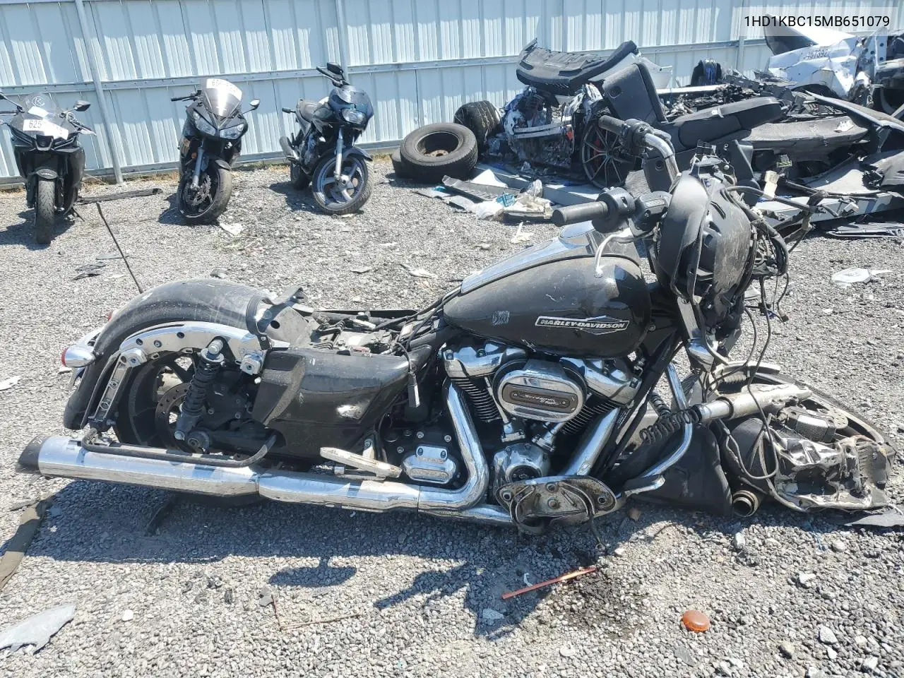 2021 Harley-Davidson Flhx VIN: 1HD1KBC15MB651079 Lot: 62351676