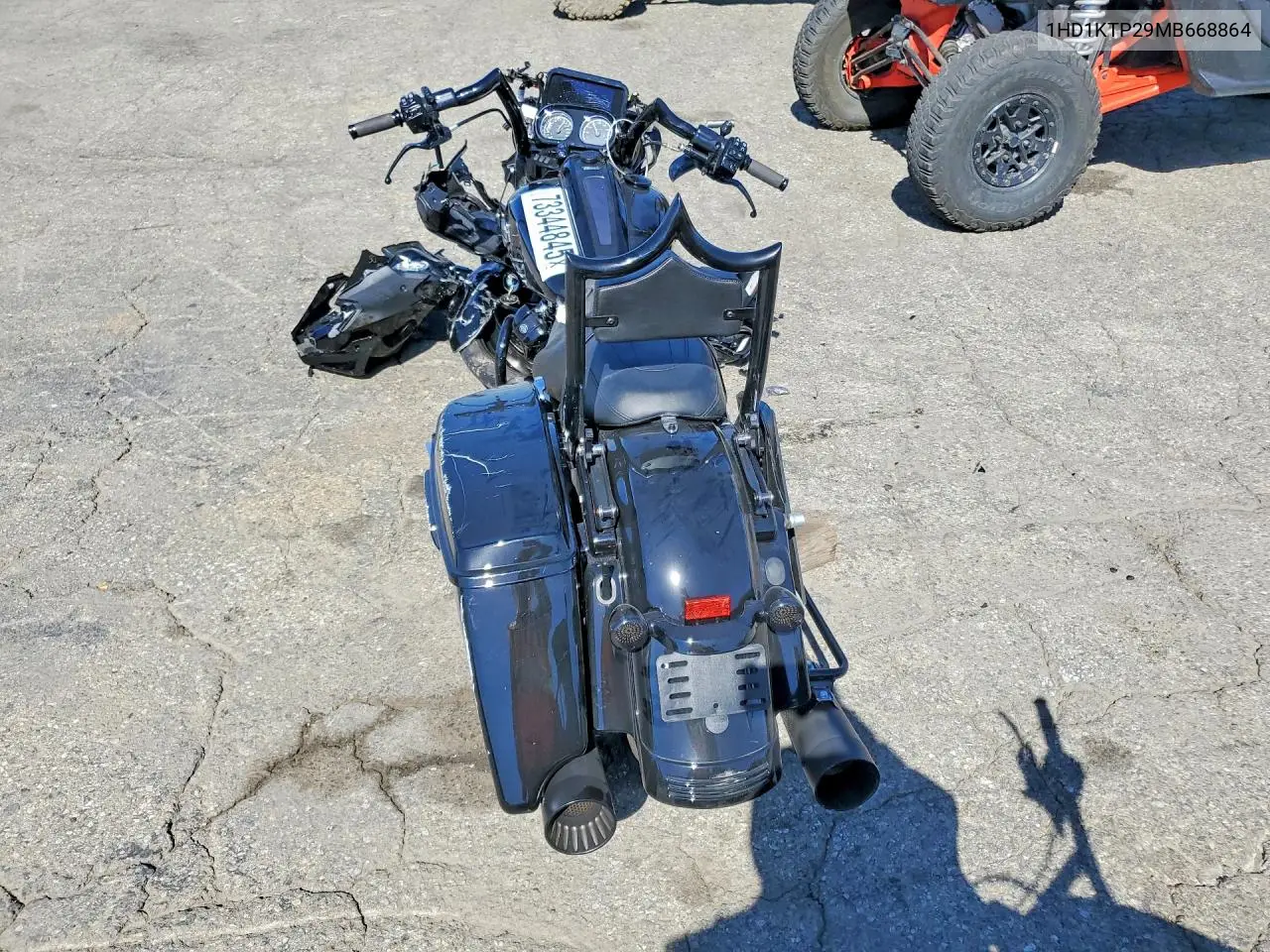 2021 Harley-Davidson Fltrxs VIN: 1HD1KTP29MB668864 Lot: 73344845