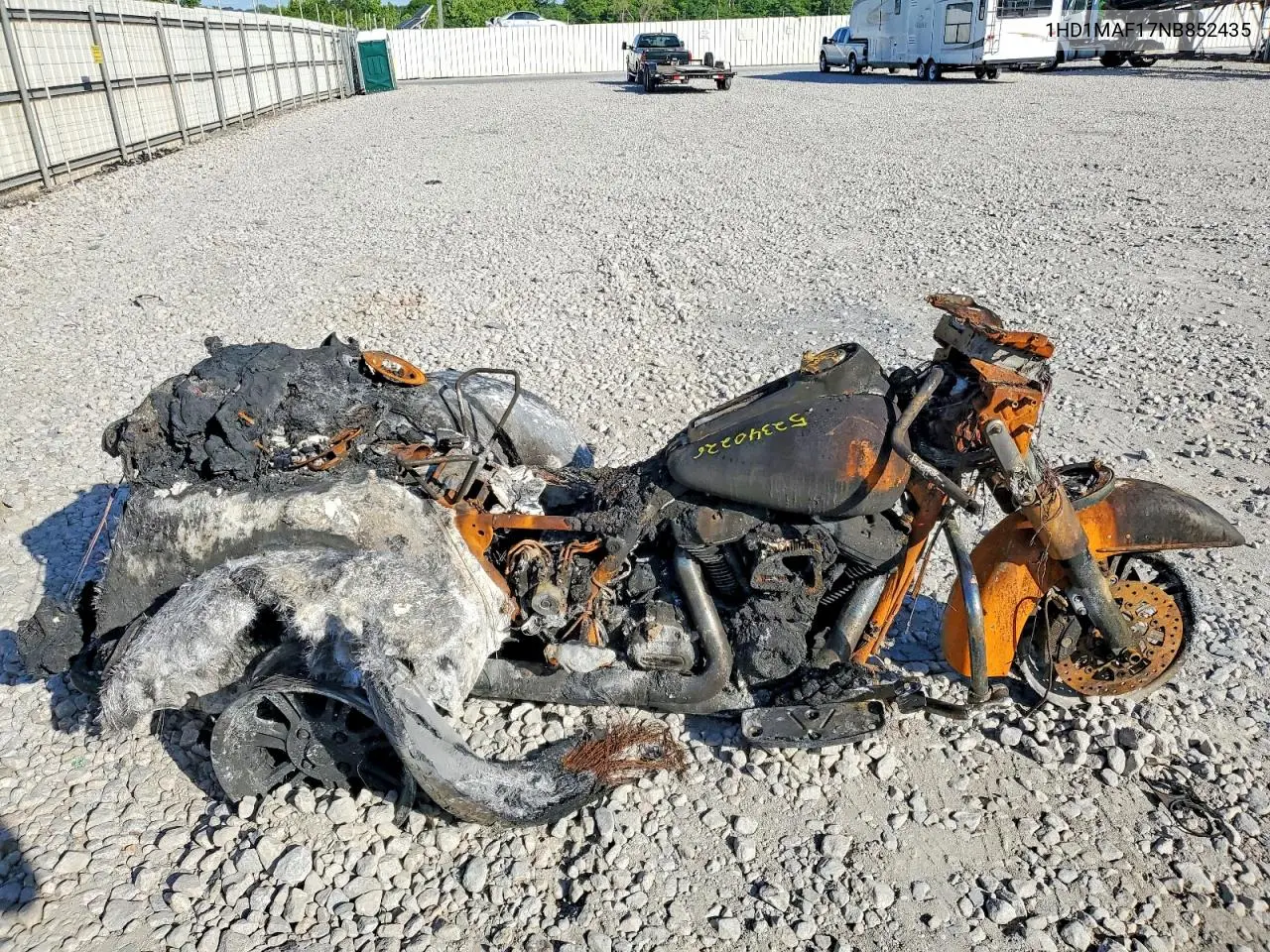 2022 Harley-Davidson Flhtcutg VIN: 1HD1MAF17NB852435 Lot: 53168506
