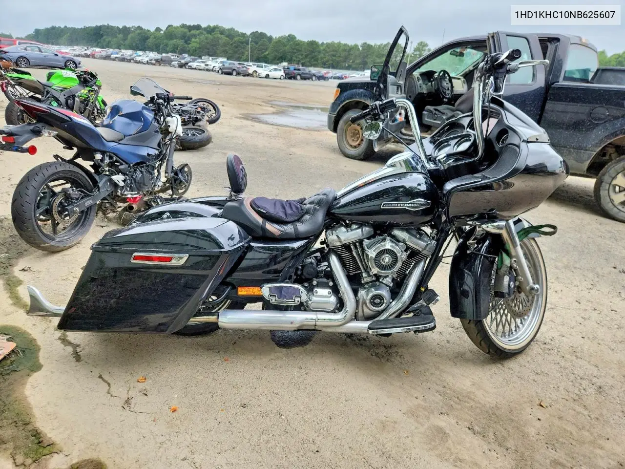 2022 Harley-Davidson Fltrx VIN: 1HD1KHC10NB625607 Lot: 55377186