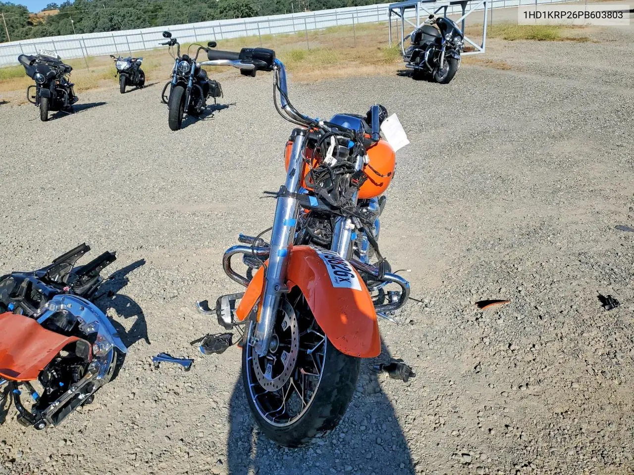 2023 Harley-Davidson Flhxs VIN: 1HD1KRP26PB603803 Lot: 58079826