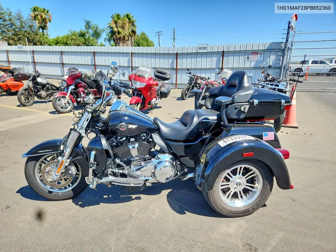 2023 Harley-Davidson Flhtcutg VIN: 1HD1MAF28PB852360 Lot: 61336606